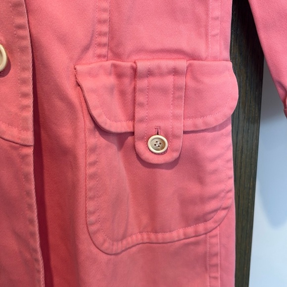 Pink Button-Up Spring coat - Picture 9 of 15
